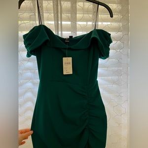 Beautiful Green Gown Dress